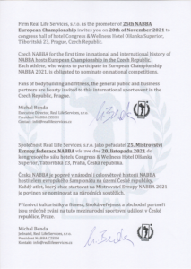 Invitation NABBA Europe
