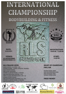 Plakát RLS PRAGUE OPEN 2023