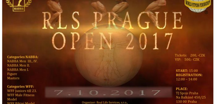 Plakát RLS PRAGUE OPEN