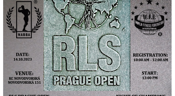 Plakát RLS PRAGUE OPEN 2023